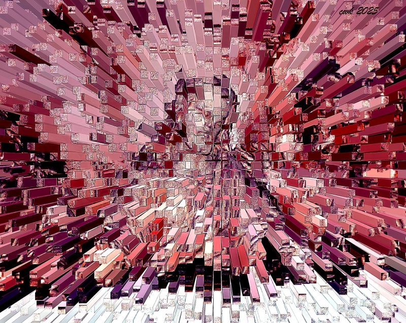 Jesus Plays the Keyboard by artist Charlie Kreitler